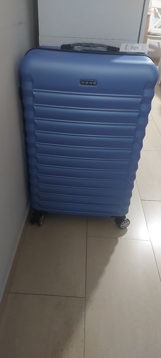 Maleta azul grande - Viajes