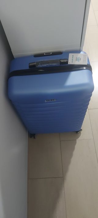 Maleta azul grande - Viajes