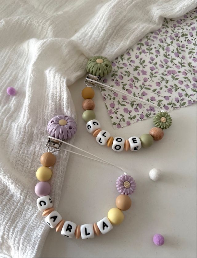 Chupeteros personalizados bebé