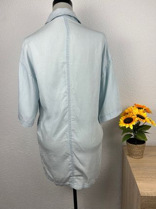 Vestido camisero Zara XS
