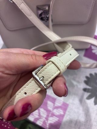 Borsa a mano bianca