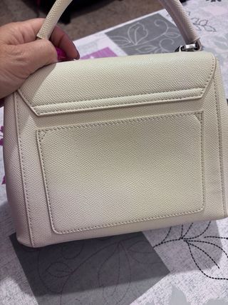Borsa a mano bianca