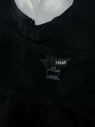 3 Camisetas Tirantes Negras M