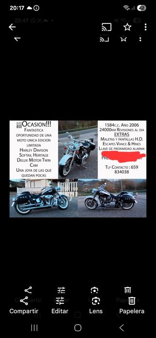 Harley Davidson Softail Deluxe