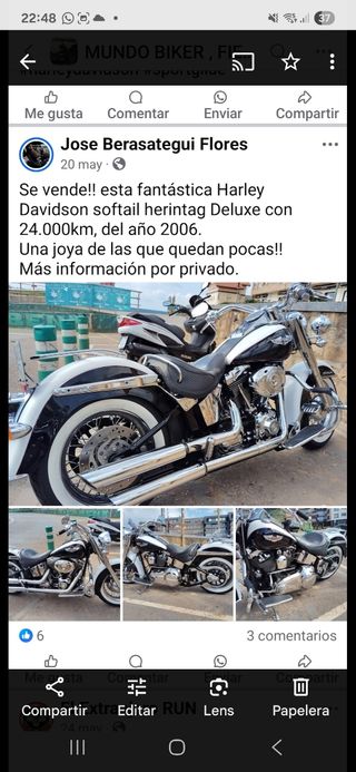 Harley Davidson Softail Deluxe
