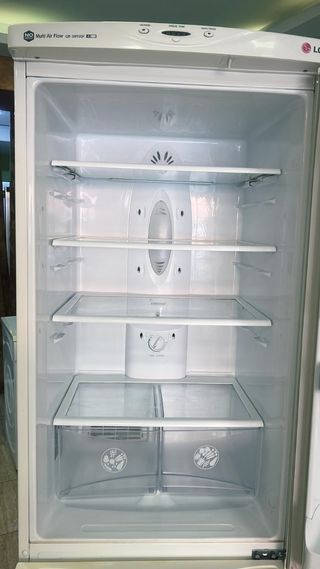 Nevera LG combi, No Frost, Clase A barata