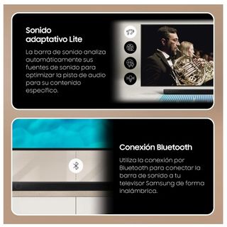 Barra sonido Samsung HW-B530/ZF negra