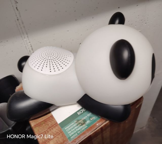 PANDA Speaker wireless charger luminoso