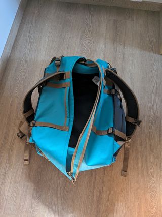 Mochila FORCLAZ viaje 40L - Azul Gris