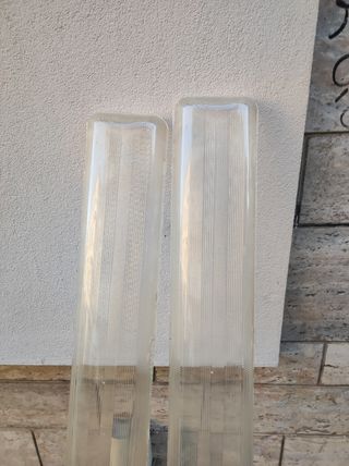 Plafoniera plastica trasparente - 2pz