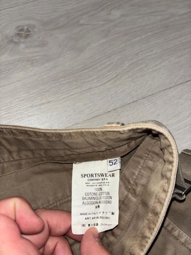 CP Company - Pantalones cortos beige