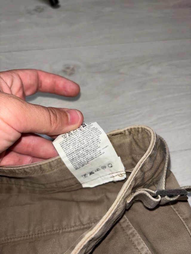 CP Company - Pantalones cortos beige