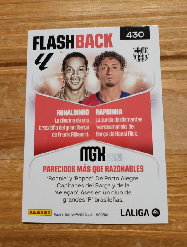 MGK 2025-26 Ronaldinho Raphinha FlashBlack 430