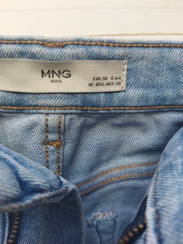 Shorts vaqueros MNNG - Azul