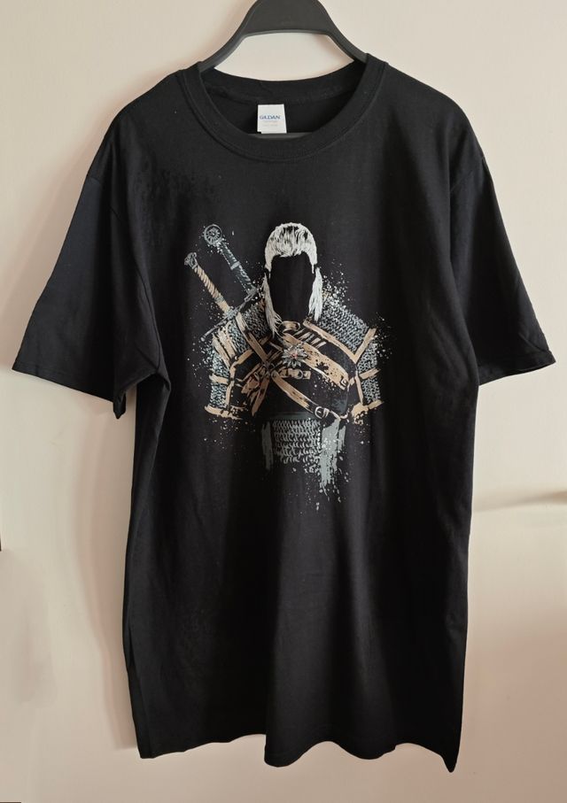 Camiseta The Witcher 3 negra