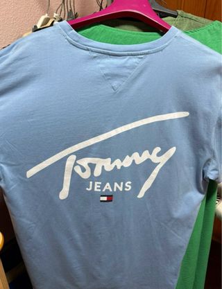 Camiseta Tommy Jeans azul talla M