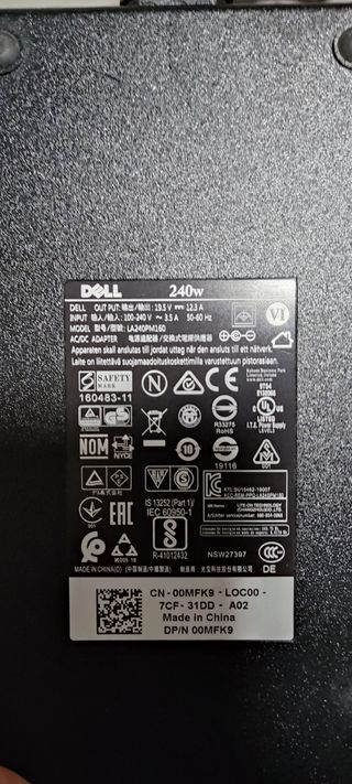 Dell TB16 K16A - Dock Station 240W