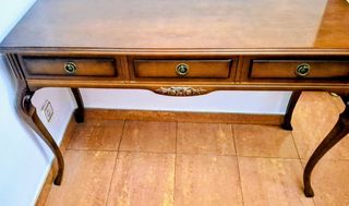Mesa tocador vintage madera