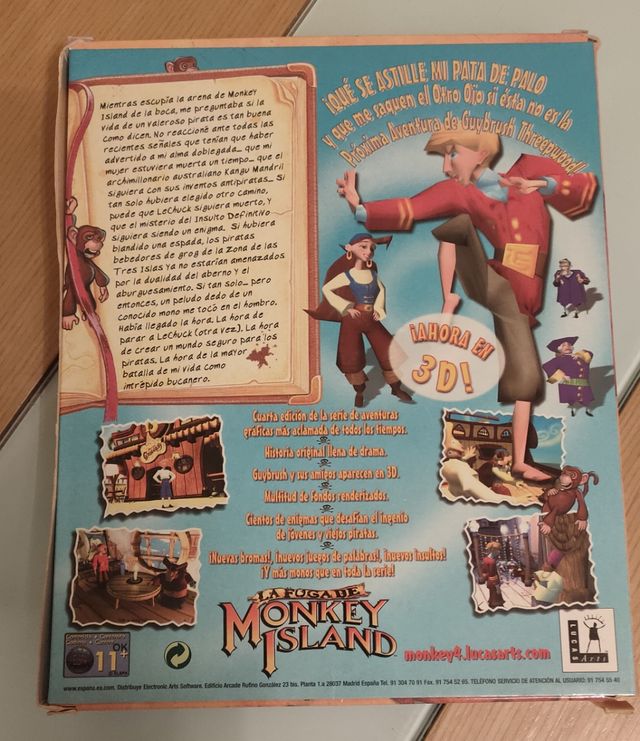La Fuga de Monkey Island - PC