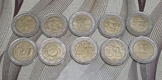 10 Monete 2€ Italia commemorative