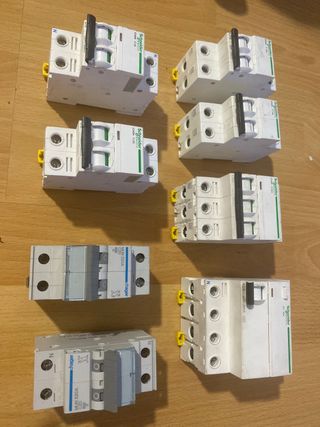 Magnetotérmicos marca Schneider