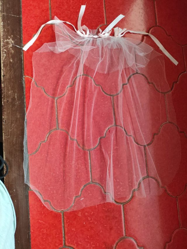 Velo comunión Nancy blanco