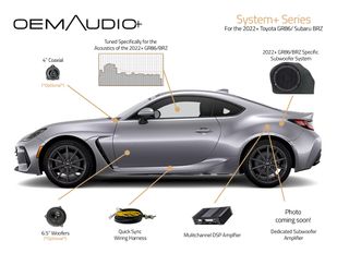 Equipo audio Toyota Gr86 "OEMAudio+"