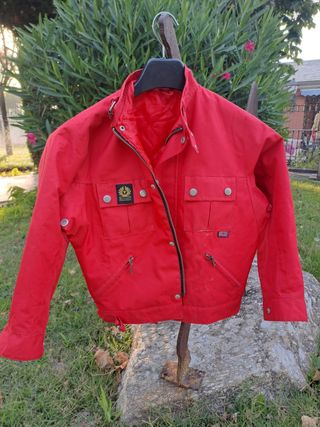 Cazadora Belstaff roja - Talla 8