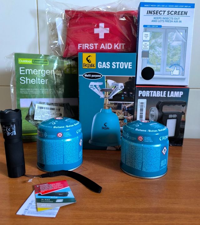 Kit Camping/emergencia/senderismo