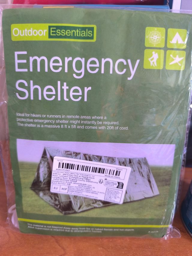 Kit Camping/emergencia/senderismo