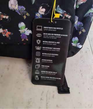 Mochila Dragon Ball Z nueva