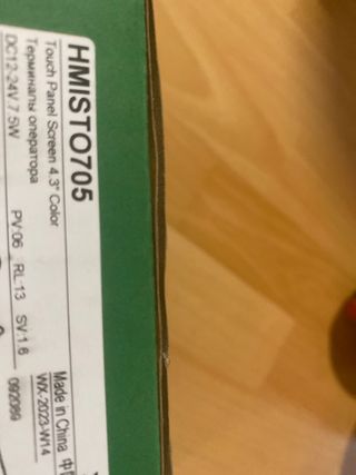 Pantalla Táctil HMI STO705 4.3" schneider