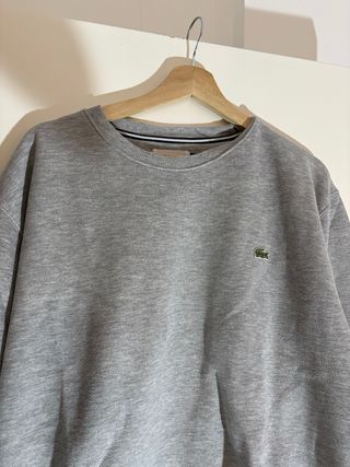 Sudadera Lacoste gris