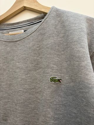 Sudadera Lacoste gris