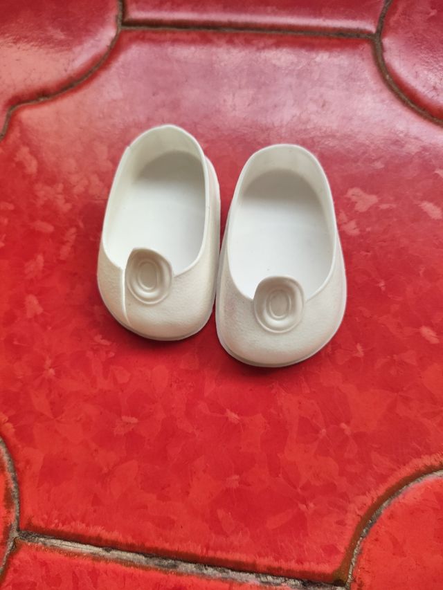 Zapatos blancos Nancy - Muñecas