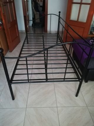 Diván-cama 90cm + colchón viscoelástico