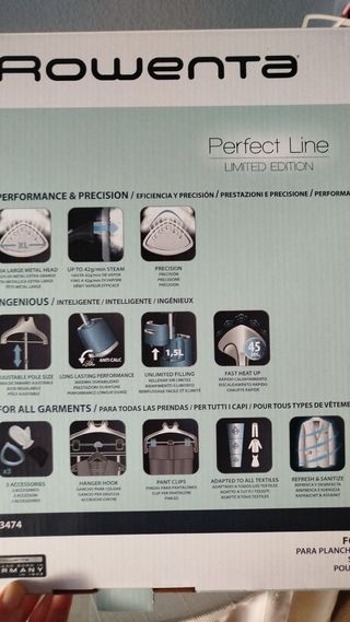 Plancha vertical Rowenta