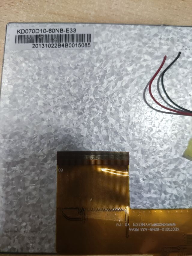 KD070D10-60NB-E33 E33 Ecrã LCD