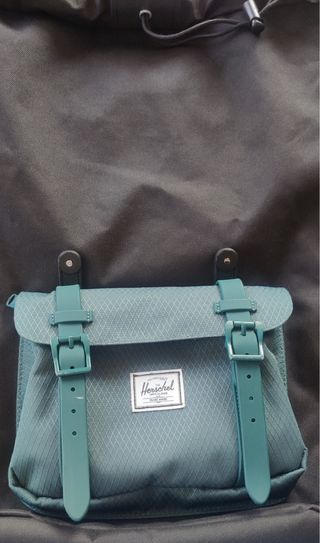 Mochila Herschel - Negra & Verde
