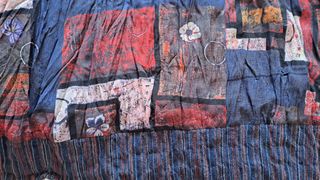 Vestido artístico y túnica (Victorio & Lucchino)