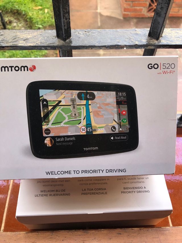 TomTom GO 520 GPS Wifi 5”