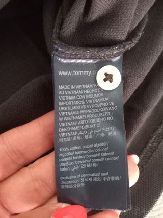 Polo Tommy Jeans Uomo Tg S - Nero