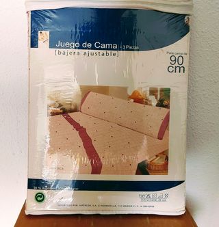 Juego sábanas 90cm 