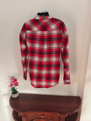 Camisa cuadros Stradivarius T.S