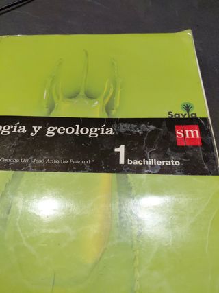 Biología y geología. 1 Bachillerato. Savia (Spa...