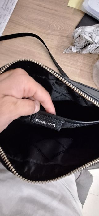 Tracolla Michael Kors Jet Set - nera