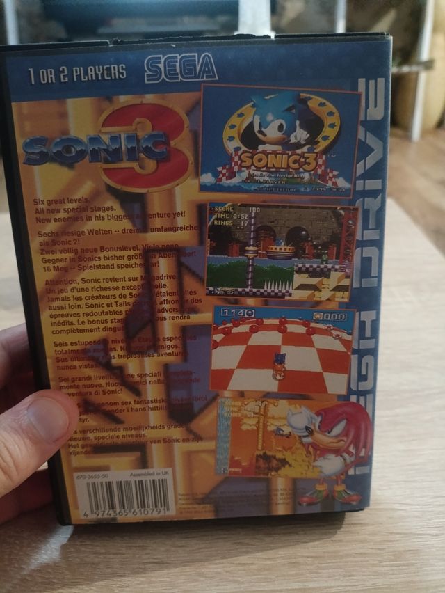 Sonic 3 - Sega Mega Drive