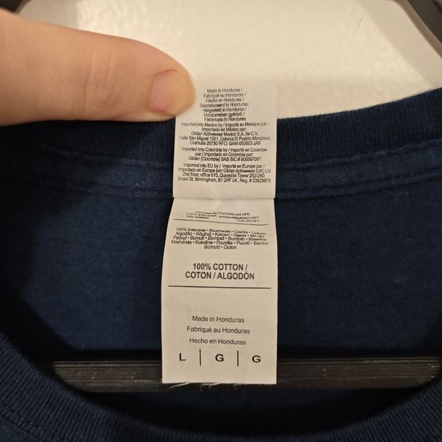 Camiseta friki cosplay - Gildan talla L