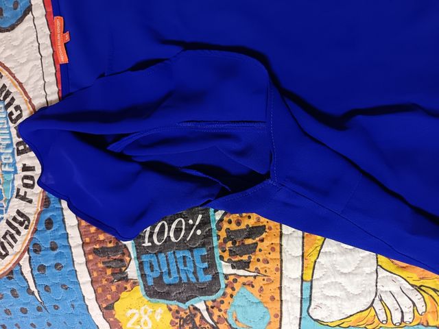 Blusa azul Precchio - Talla 50