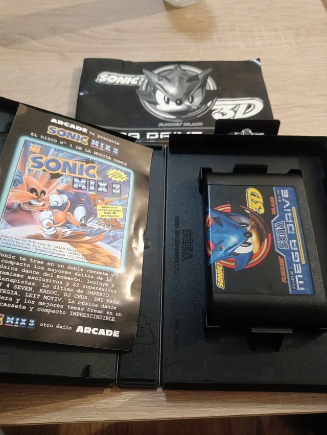 Sega Sonic 3D - Megadrive